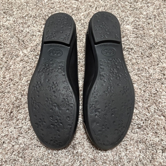 SAS Womens Scenic Cap Toe Slip-On Flats Black Size 6.5 M - Picture 5 of 5
